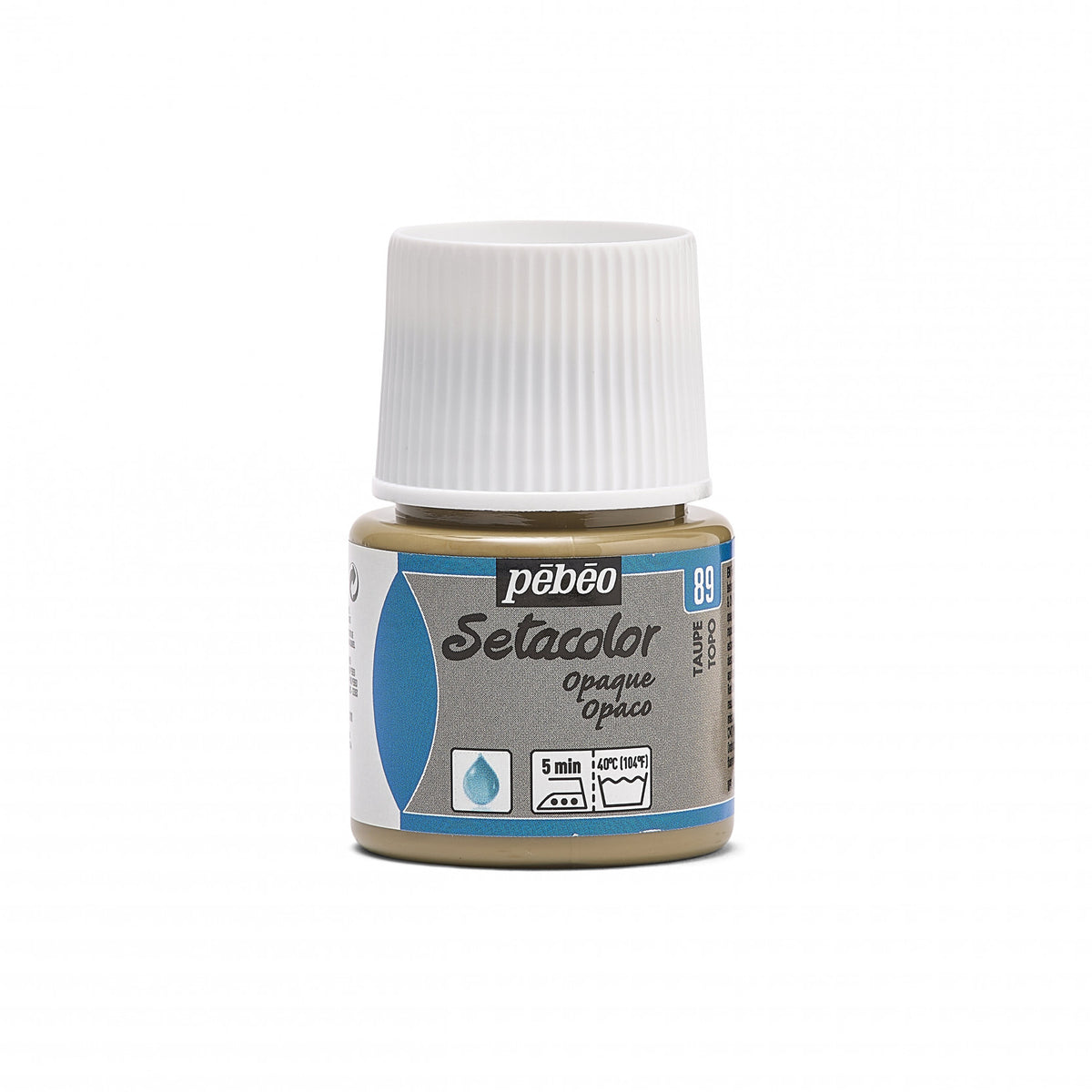 Pebeo Setacolor Opaque Textilfarbe 45 ml - 89 - Taupe