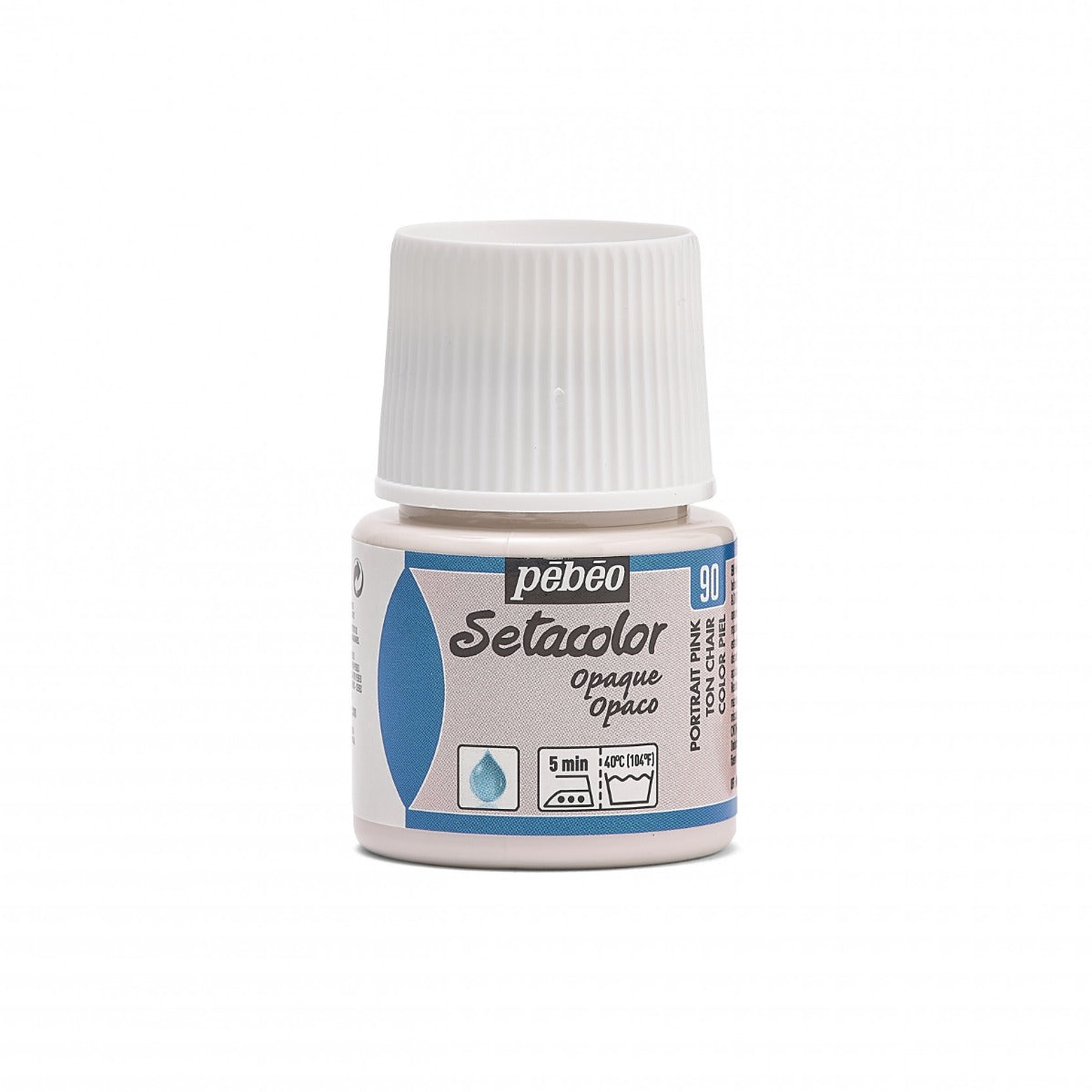 Pebeo Setacolor Opaque Textilfarbe 45 ml - 90 - Beige Rose