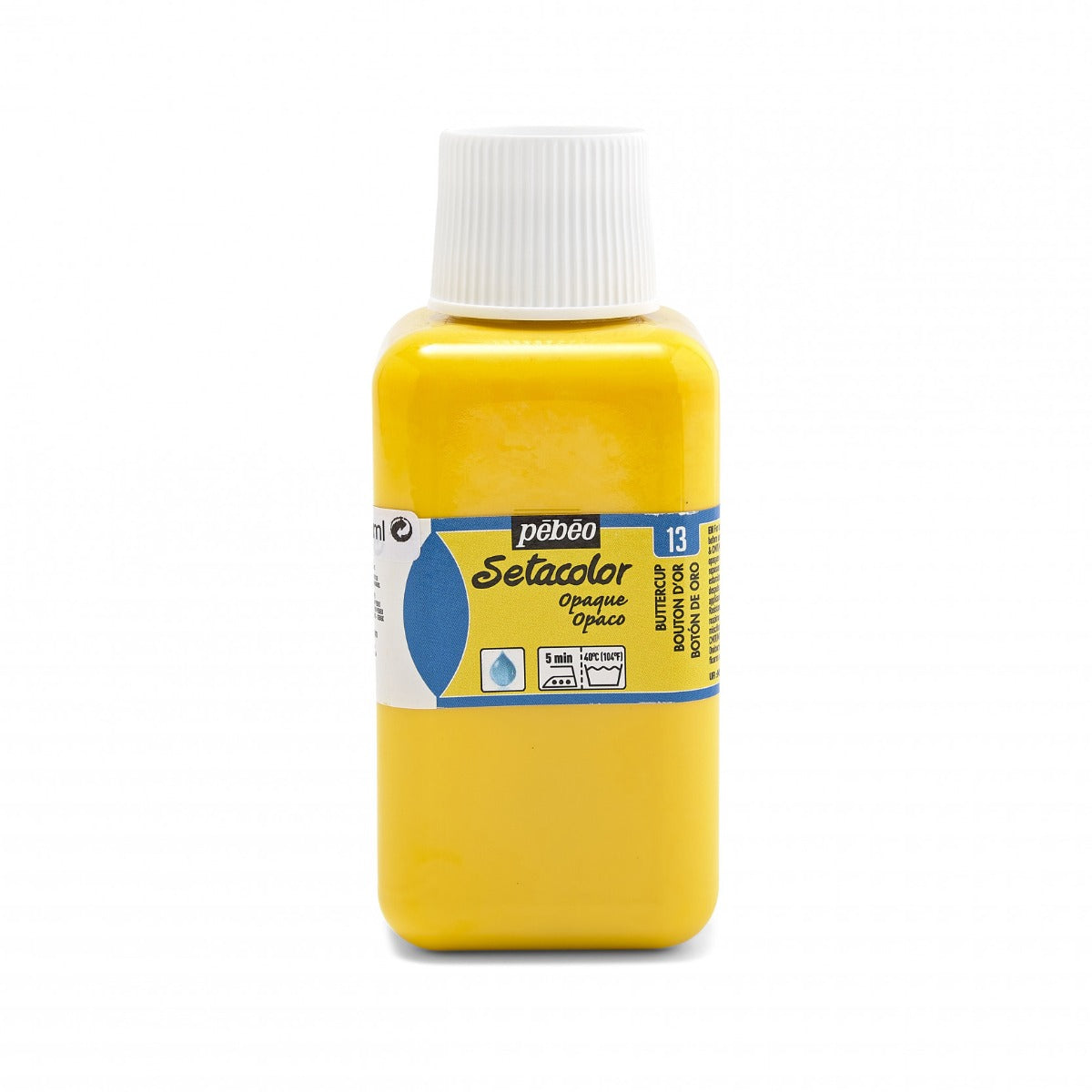 Pebeo Setacolor Opaque Textilfarbe 250 ml - 13 - Butterblume