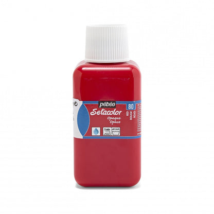 Pebeo Setacolor Opaque Textilfarbe 250 ml - 26 - Zinnober