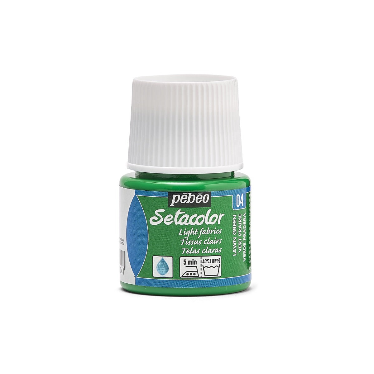 Pebeo Setacolor Light Fabric Textielverf 45 ml - 04 - Lawn Green
