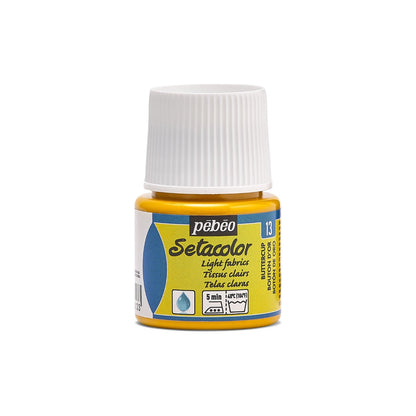 Pebeo Setacolor Light Fabric Textilfarbe 45 ml - 13 - Butterblume