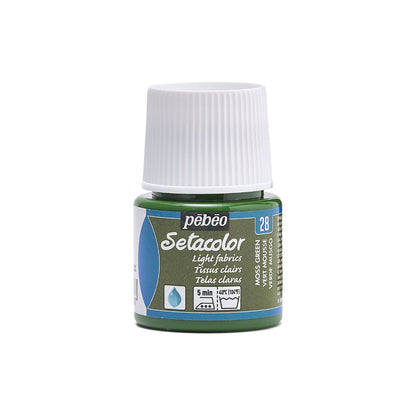Pebeo Setacolor Light Fabric Textilfarbe 45 ml - 28 - Mosgroen