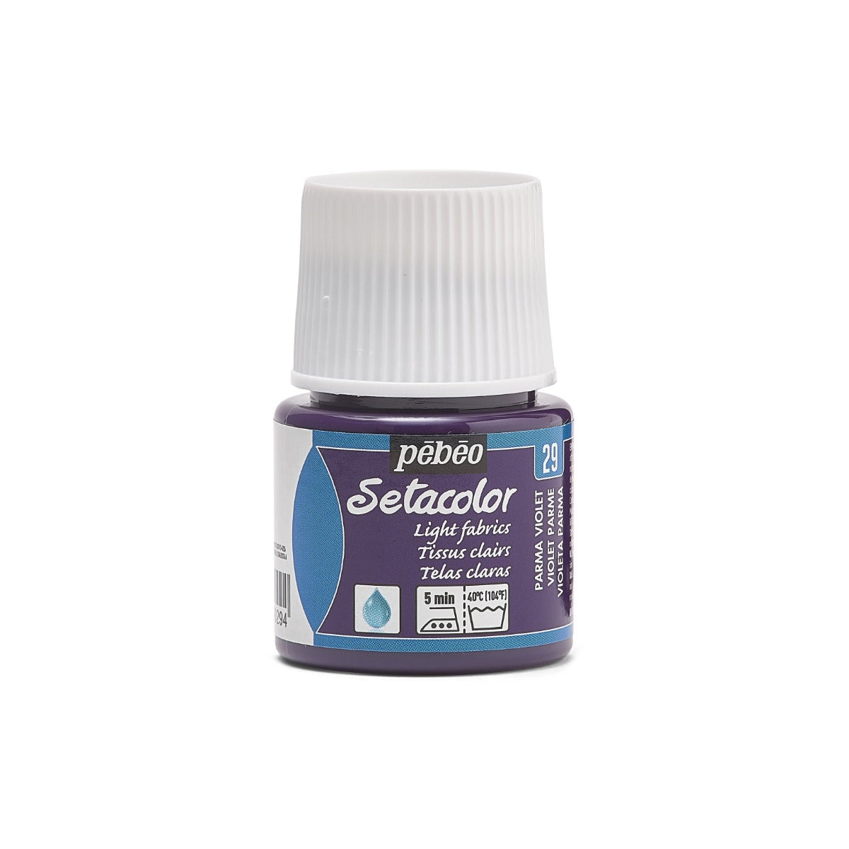 Pebeo Setacolor Light Fabric Textilfarbe 45 ml - 29 - Paarsviolet