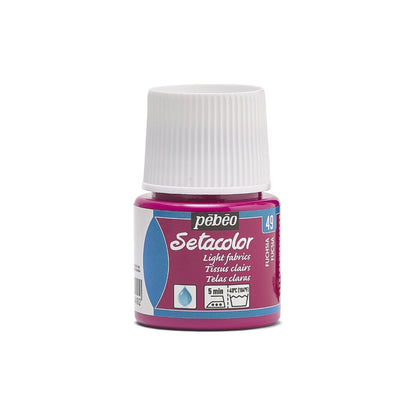 Pebeo Setacolor Light Fabric Textilfarbe 45 ml - 49 - Fuchsia