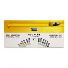 Extra-feine Gouache T7 im Etui: 12 Tuben sortiert 20 ml.