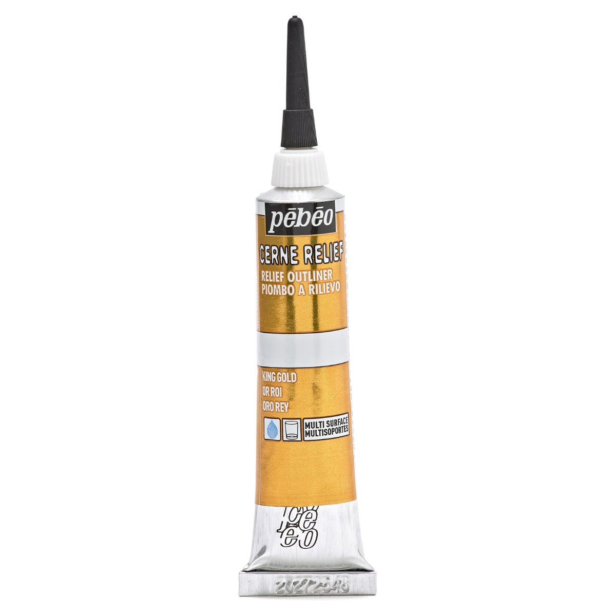 Pebeo Cerne Relief Omlijning 20 ml - Koningsgoud