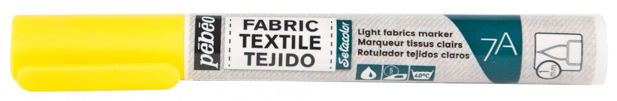 Pebeo Setacolor Light Fabric Marker 7A - Gelb