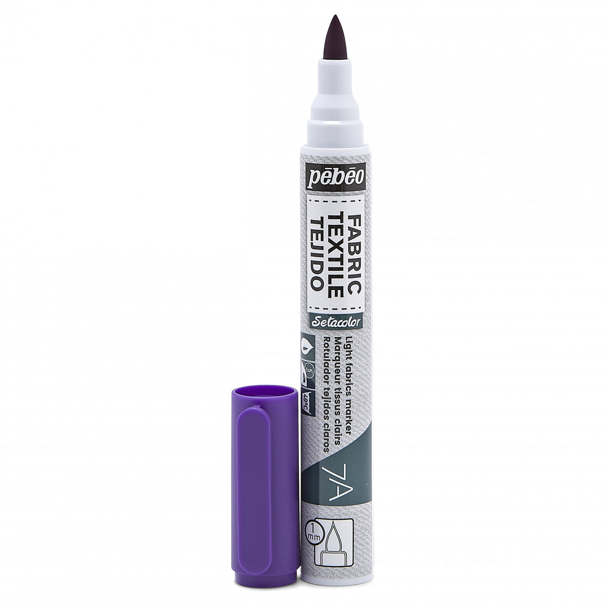 Pebeo Setacolor Light Fabric Marker 7A - Violett