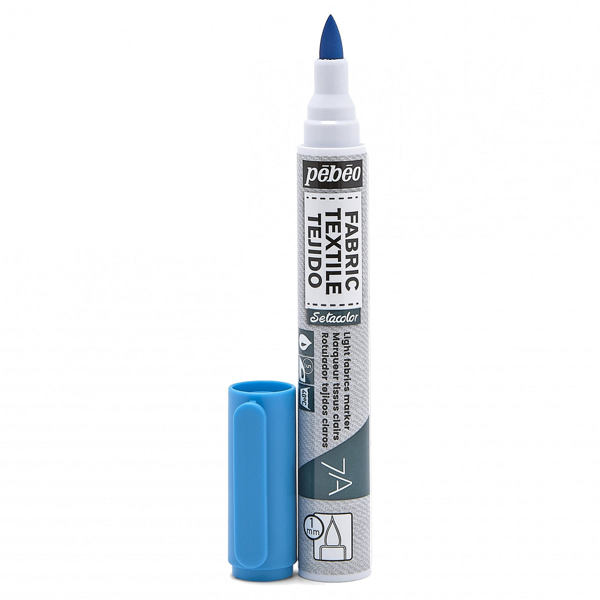 Pebeo Setacolor Light Fabric Marker 7A - Hellblau