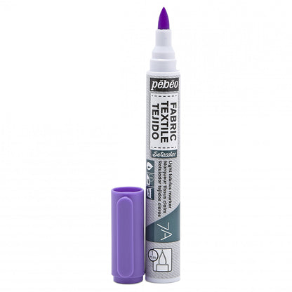 Pebeo Setacolor Light Fabric Marker 7A - 16 - Fluoreszierend Violett