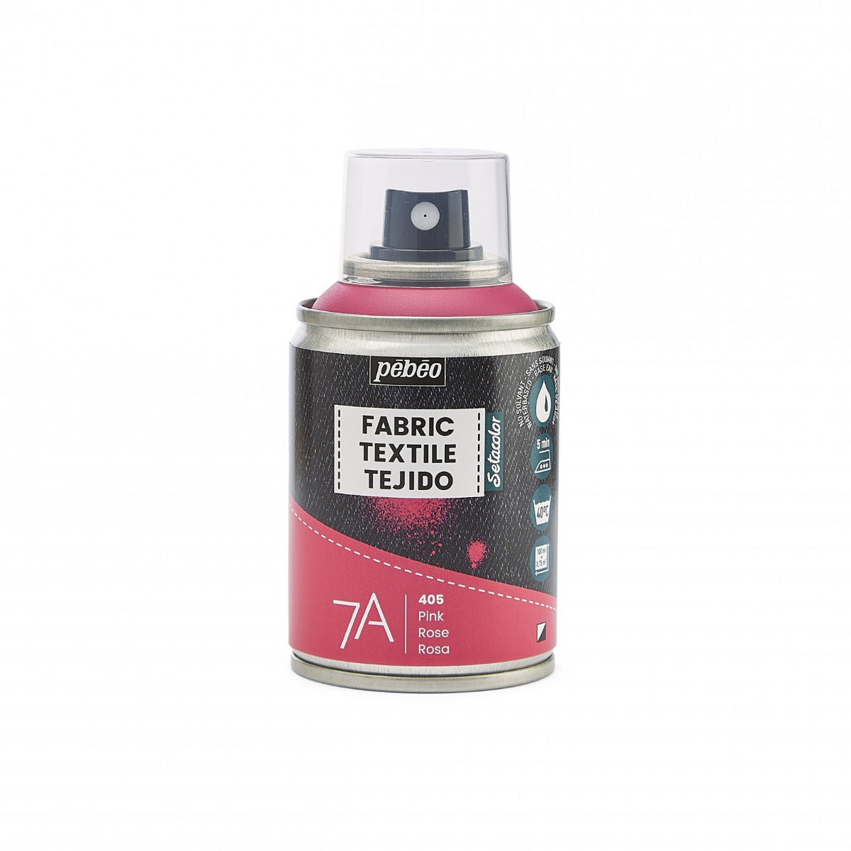 Pebeo 7A Textielspray 100 ml - Roze