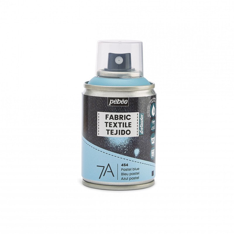 Pebeo 7A Textielspray 100 ml - Pastelblauw