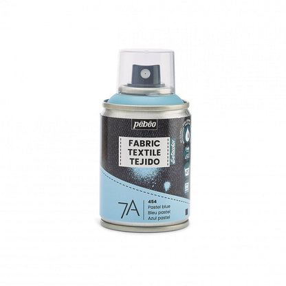 Pebeo 7A Textielspray 100 ml - Pastelblauw