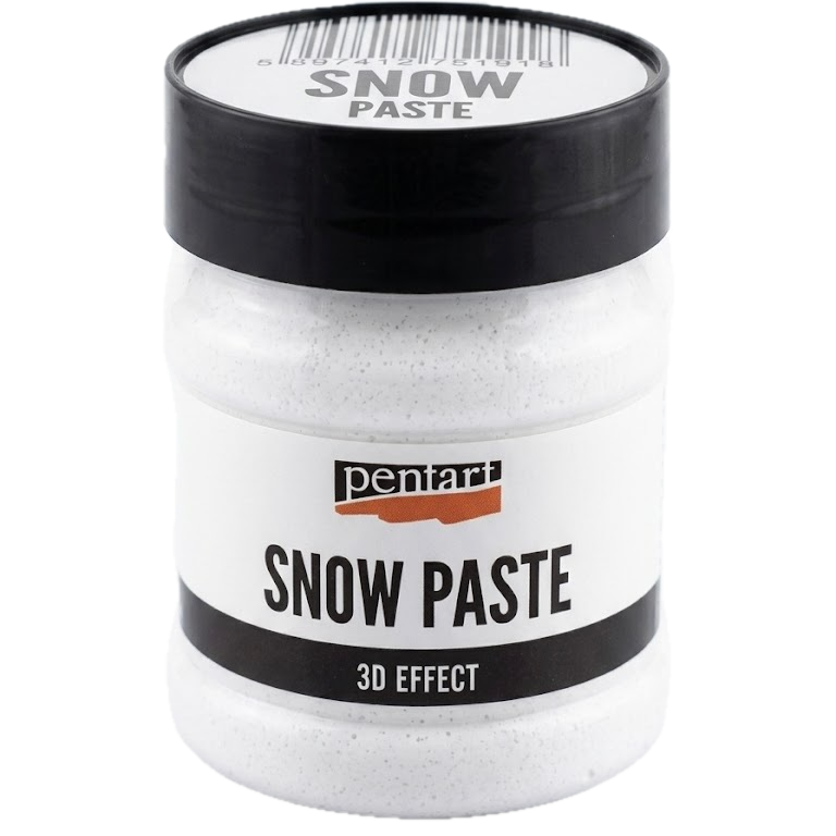Pentart Snow Paste und Schneepaste - Snow Paste - 230 ml