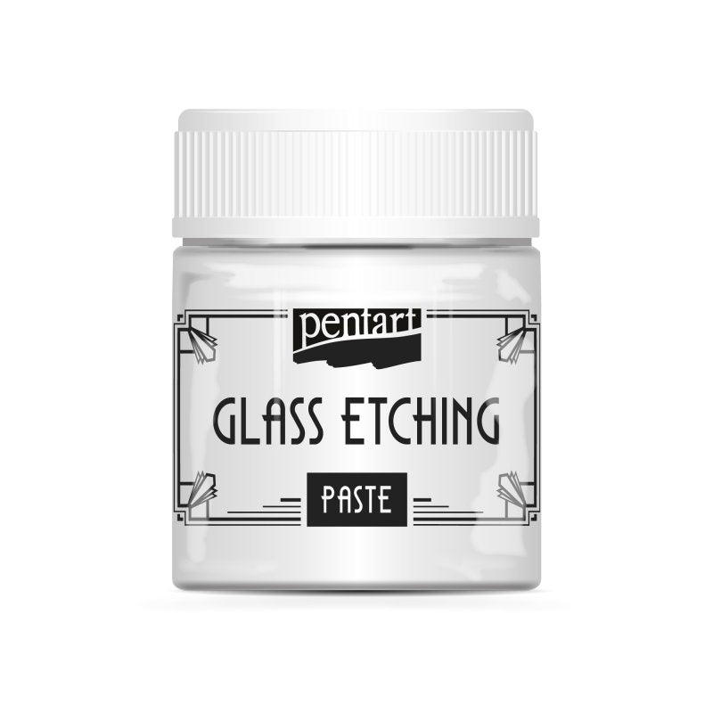 Graveerpasta - Glassnijpasta voor Glas Pentart Glass Etching Paste 50 ml