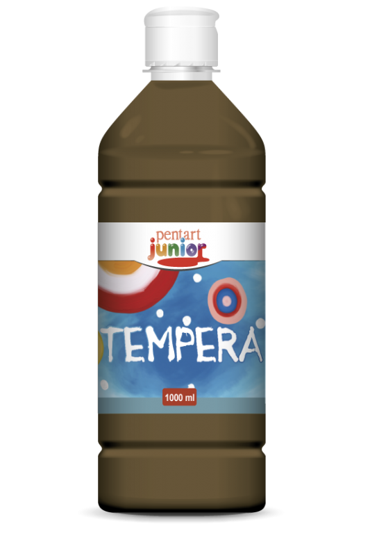 Pentart Temperafarbe 1000 ml - Braun