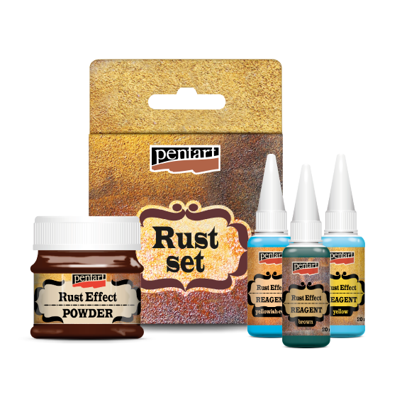 Pentart Rosteffekt Set