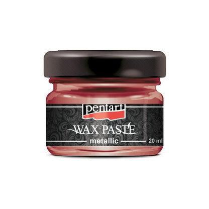 Pentart Metaalwas 20 ml - Vuurgoud