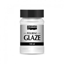 Pentart Pouring Glaze Hochglänzende Gießglasur auf Wasserbasis 100 ml.
