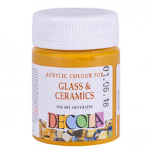Decola Glass & Ceramics Acrylfarbe 50 ml - Ochre Light