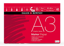 Daler-Rowney Graphic Series Marker Pad 70 gsm - A3 - 50 Blatt