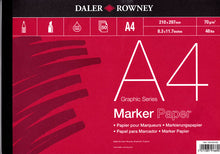 Daler-Rowney Graphic Series Marker Pad 70 gsm - A4 - 50 Blatt