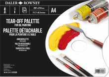 Daler-Rowney Scheurpalet - Ölfarbe A4 - 50 Blatt