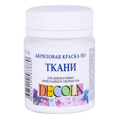 Decola Textile Paint 50 ml - Weiß