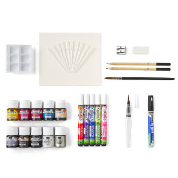 Pebeo Colorex Apparatuur Koffer 33 stuks.
