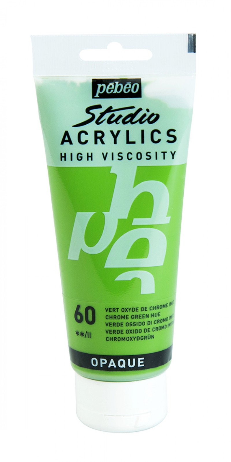 Pebeo Studio Acrylfarbe 100 ml - 60 - Chroomoxydegroen imit