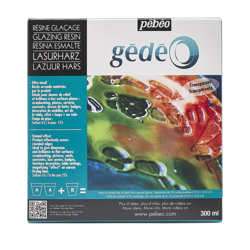 Pebeo Gédéo Glazing Resin 300 ml