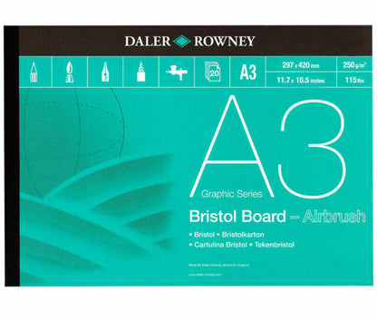 Daler-Rowney Bristol Board Pad - A3 - 20 Blatt