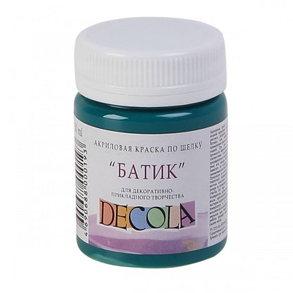 Decola Silk Paint 50 ml - Emerald Green