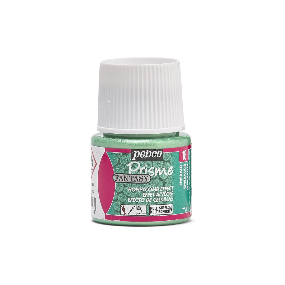 Pebeo Fantasy Prisme Effektfarbe 45 ml - Smaragdgrün
