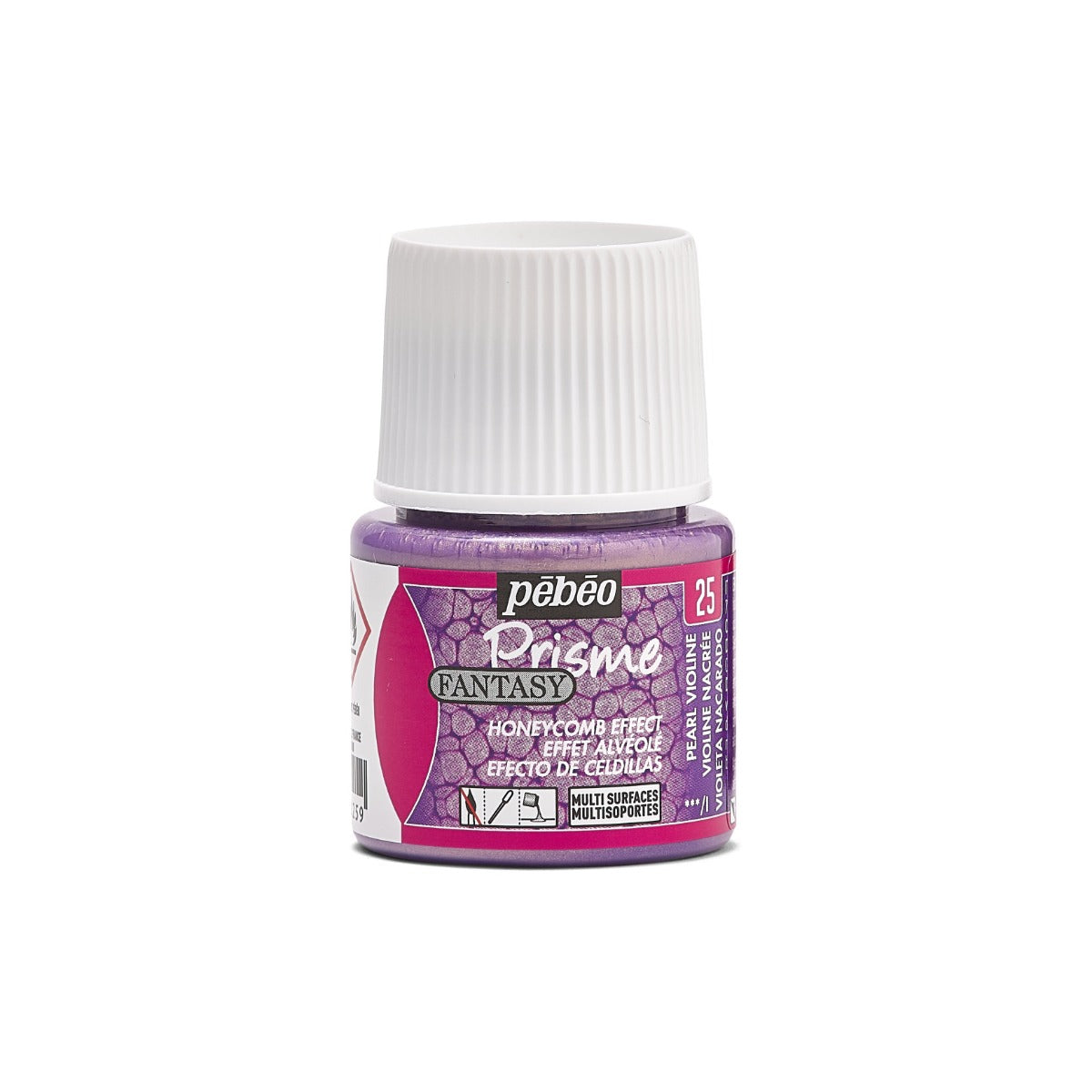 Pebeo Fantasy Prisme Effektfarbe 45 ml - Paarlemoer Violine