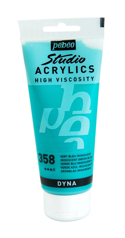 Pebeo Studio Acrylfarbe 100 ml - 358 - Blau Irisierend
