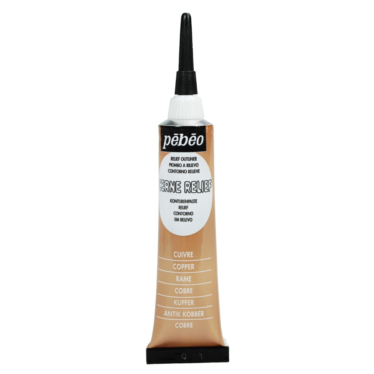 Pebeo Cerne Relief Omlijning 20 ml - Kupfer