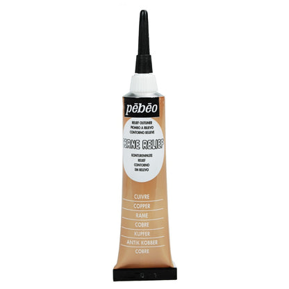 Pebeo Cerne Relief Omlijning 20 ml - Kupfer