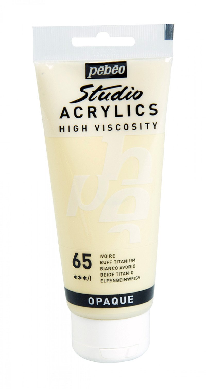 Pebeo Studio Acrylfarbe 100 ml - 65 - Ivoor