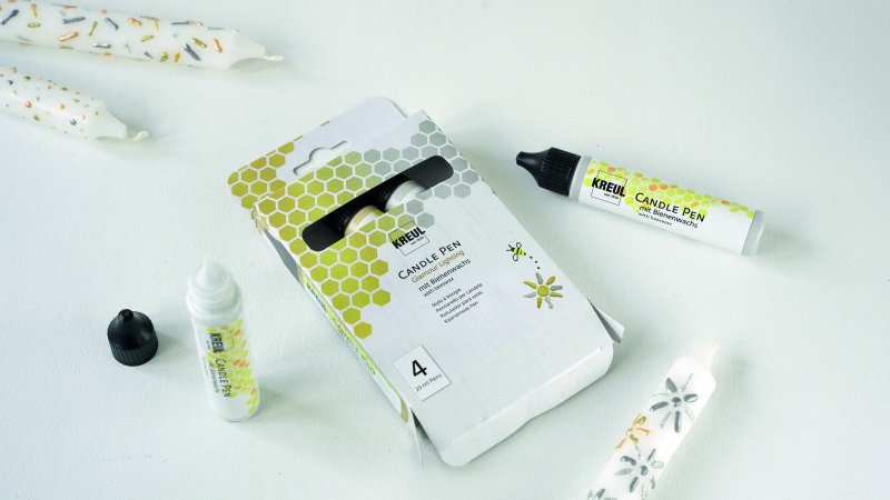 Kreul Kaarsenwas Pens Sets