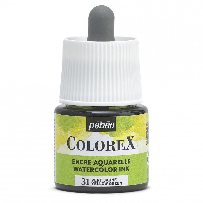 Pebeo Colorex Aquarelltinte 45 ml - 31 - Gelbgrün