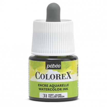 Pebeo Colorex Aquarelltinte 45 ml - 31 - Gelbgrün
