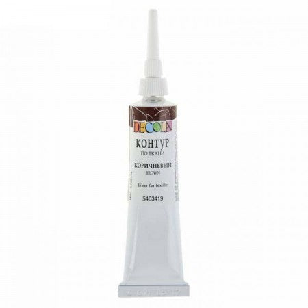 Decola Textile Liner 18 ml - Braun