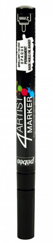 Pebeo 4Artist Oil Marker 2 mm - Schwarz