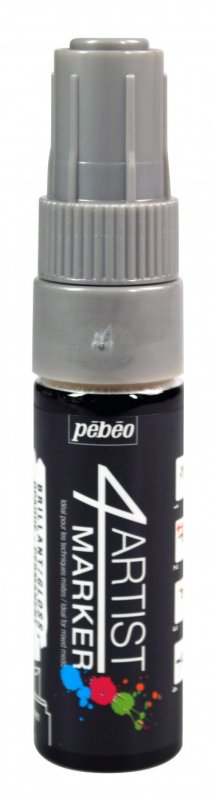 Pebeo 4Artist Oil Marker 8 mm - Silber