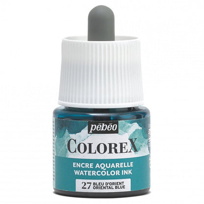 Pebeo Colorex Aquarelltinte 45 ml - 27 - Orientblau