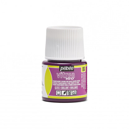 Pebeo Vitrea 160 Glasfarbe 45 ml Glanzend - 06 - Bengaals Roze