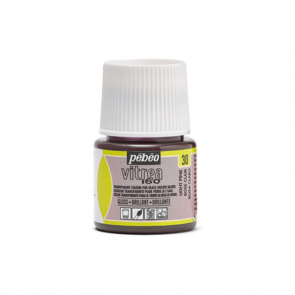 Pebeo Vitrea 160 Glasfarbe 45 ml Glanzend - 30 - Lichtroze