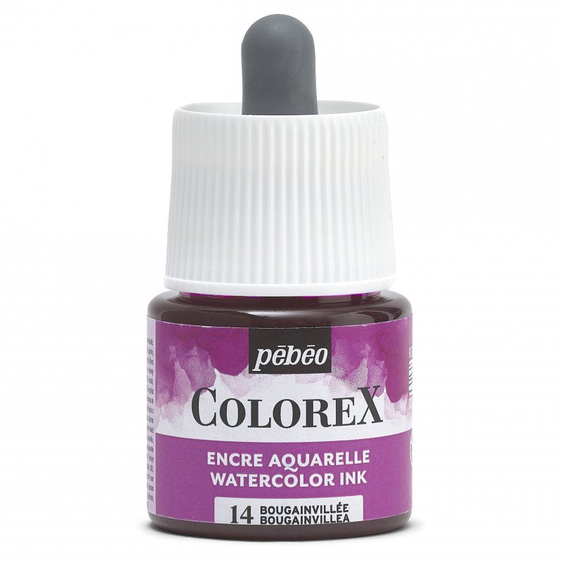 Pebeo Colorex Aquarelltinte 45 ml - 14 - Bougainvillea